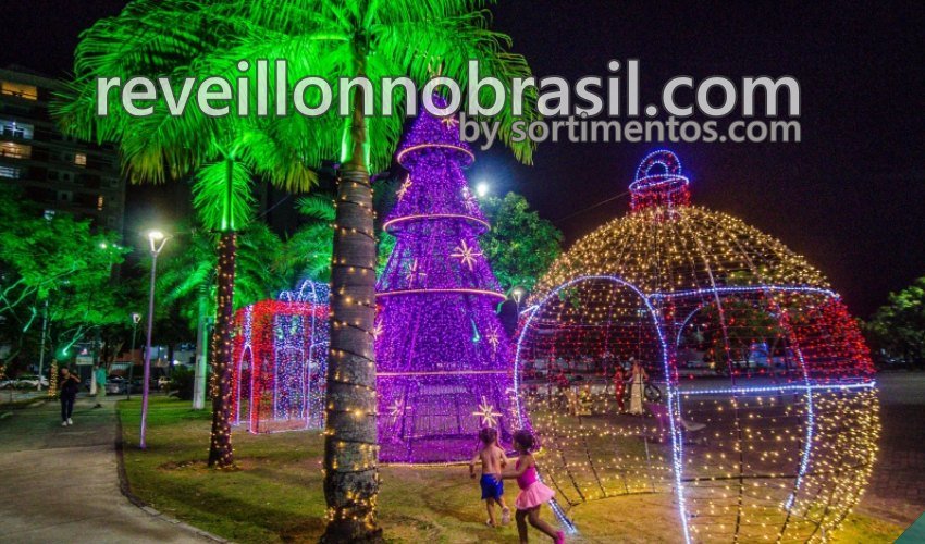Vitória Natal 2021 : Parque Moscoso, áreas de lazer, ponte da Ilha do Frade e Centro ganham iluminação e decoração natalina