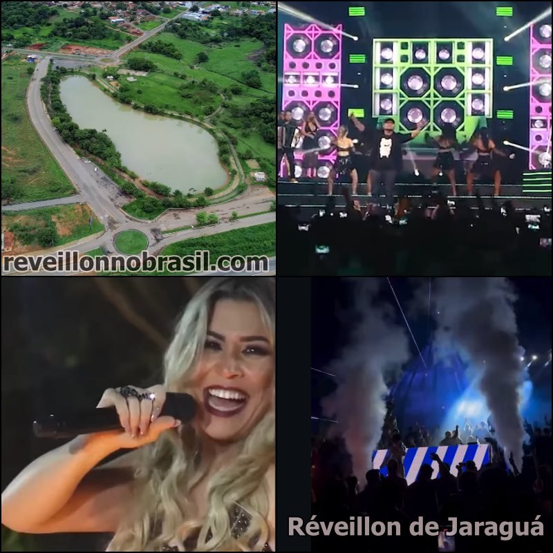 Shows Réveillon 2026 de Jaraguá em Goiás : Barões da Pisadinha, Naiara Azevedo, Raiane & Rafaela são atrações da virada de ano no Lago Passarela da Moda