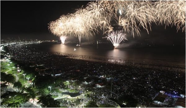 Santos Réveillon 2026 : show de Guilherme Arantes na Praia do Gonzaga e queima de fogos na orla