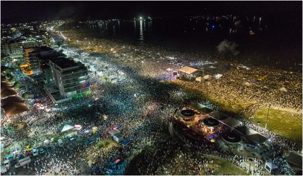 Cabo Frio Réveillon 2026 na Região dos Lagos : queima de fogos na Praia do Forte terá 15 minutos de duração na virada de ano
