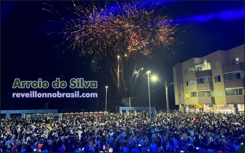 Réveillon 2025 no litoral catarinense : confira a programação de shows e queima de fogos na virada de ano