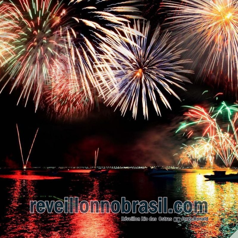 Rio das Ostras Réveillon 2026 na Região dos Lagos : queima de fogos na virada de ano