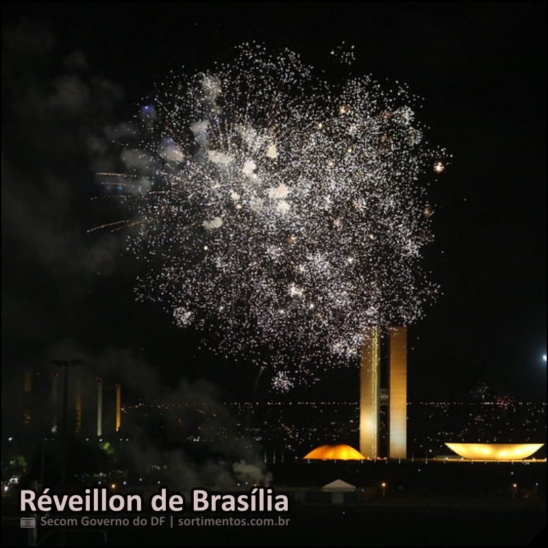 Programação Réveillon 2026 em Brasília : virada de ano terá shows e queima de fogos na Esplanada dos Ministérios e na Prainha