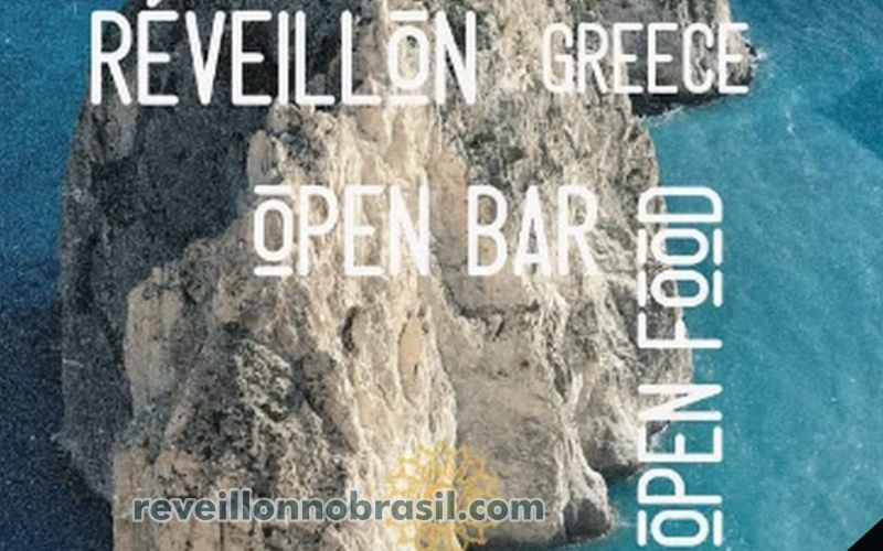 Réveillon Greece no Mar del Rosa na Praia do Rosa em Imbituba no litoral catarinense